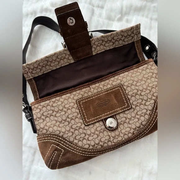 Coach Vintage 3628 Brown Mini Cs Soho Shoulder Bag - Picture 4 of 13